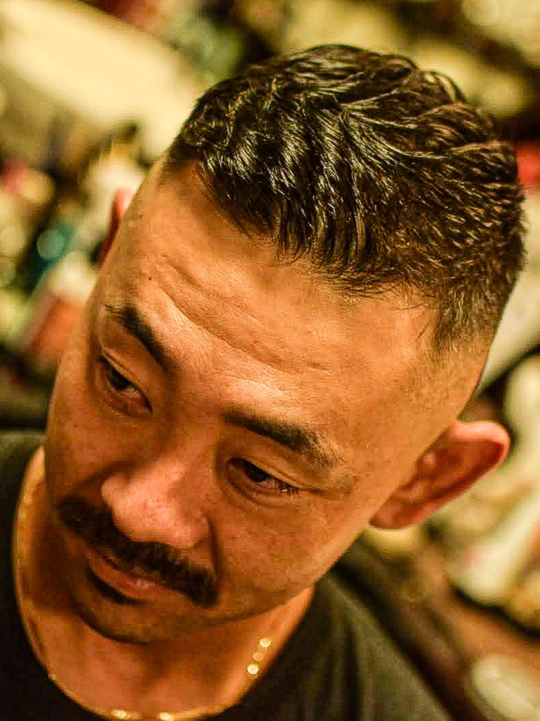 細く柔らかく、寝やすい髪質